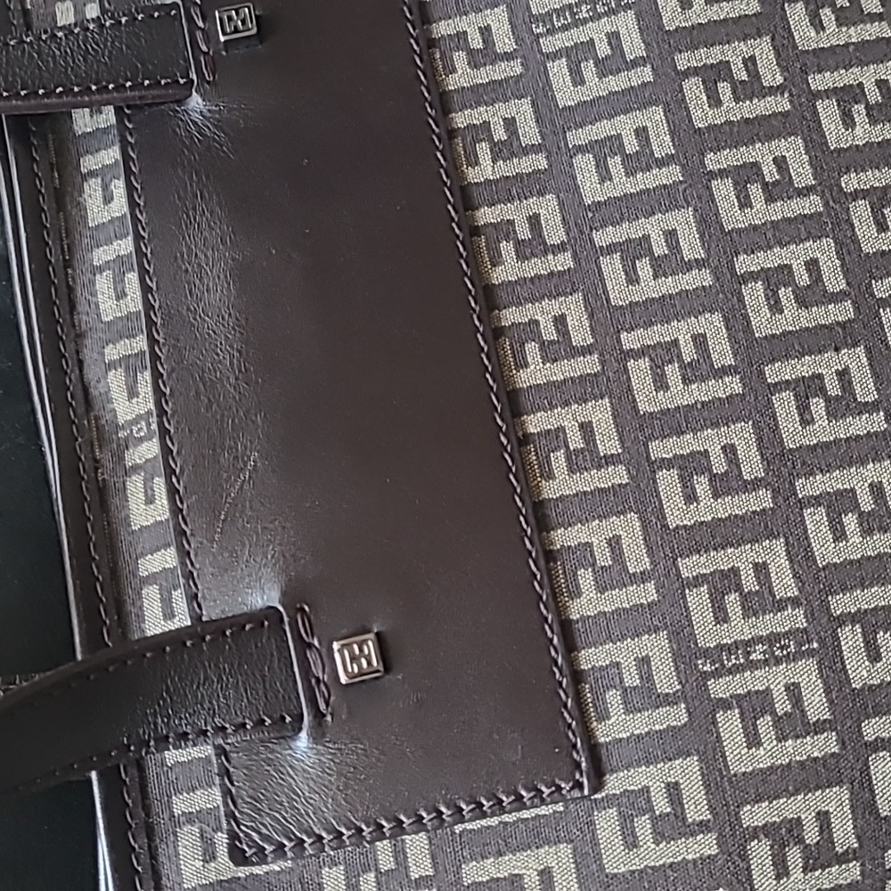 🤎Vintage Fendi Zucca Tote🤎 - Picture 10 of 11